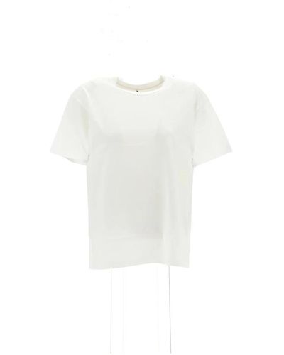 T By Alexander Wang Puff logo essential camiseta de manga corta - Blanco