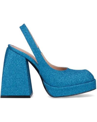 NODALETO With heel - Blu
