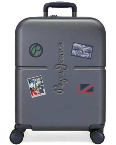 Pepe Jeans Suitcases > cabin bags - Bleu