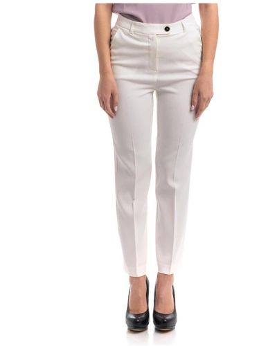 Beatrice B. Cropped Trousers - White