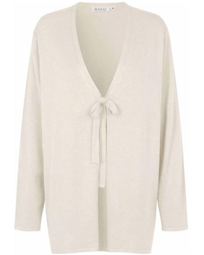 Masai Knitwear > cardigans - Blanc