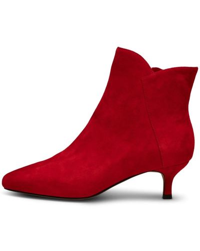 Shoe The Bear Heeled Boots - Red