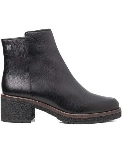 Callaghan Heeled Boots - Black