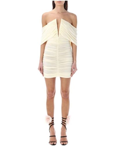 Magda Butrym Short Dresses - Natural
