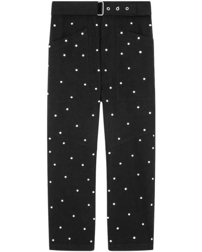 Roseanna Trousers > straight trousers - Gris