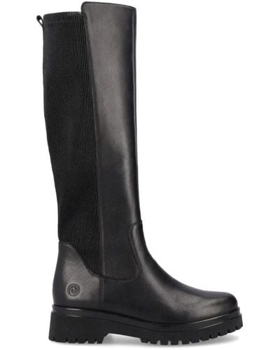 Remonte High Boots - Black