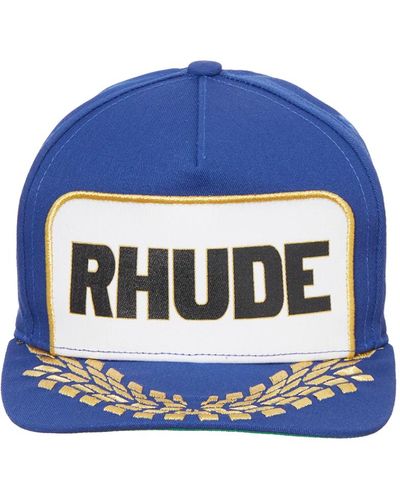 Rhude Cappello panel - Blu