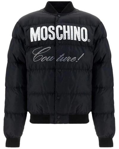 Moschino Down Jackets - Black