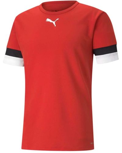 PUMA Teamrise jersey rot t-shirt