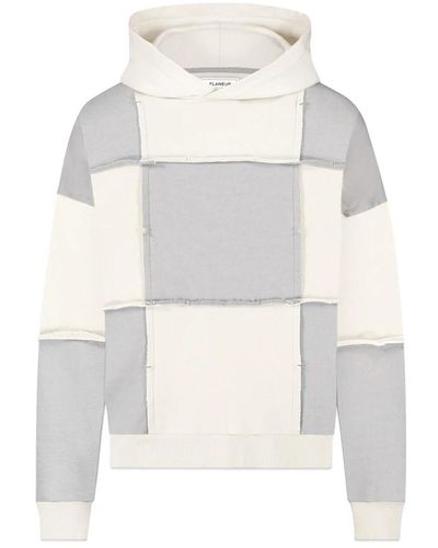 FLANEUR HOMME Sweatshirts & hoodies > hoodies - Blanc