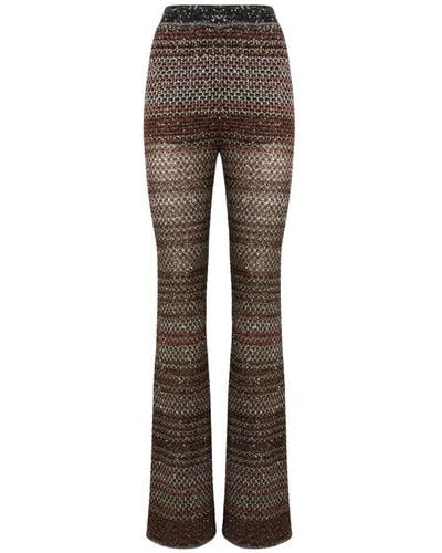 Missoni Wide Trousers - Brown