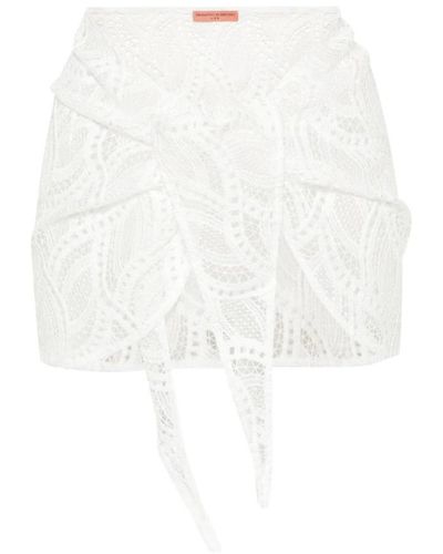 Ermanno Scervino Short Skirts - White