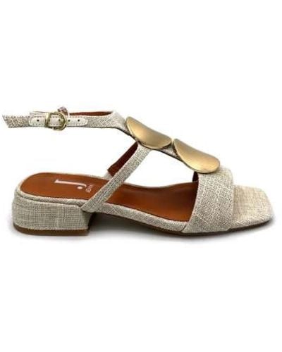 Jeannot Shoes > sandals > flat sandals - Marron