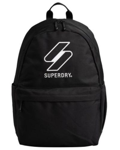 Superdry Polyester rucksack - Schwarz