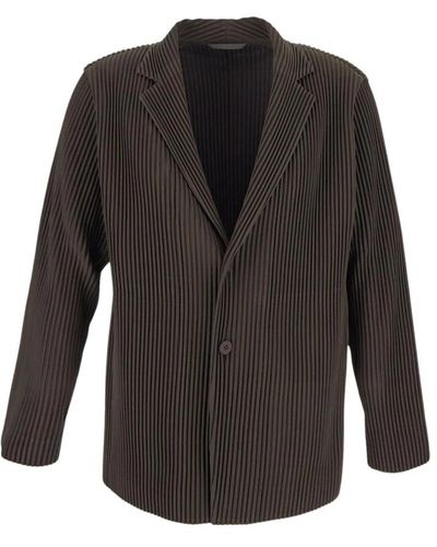 Issey Miyake Jackets > blazers - Noir