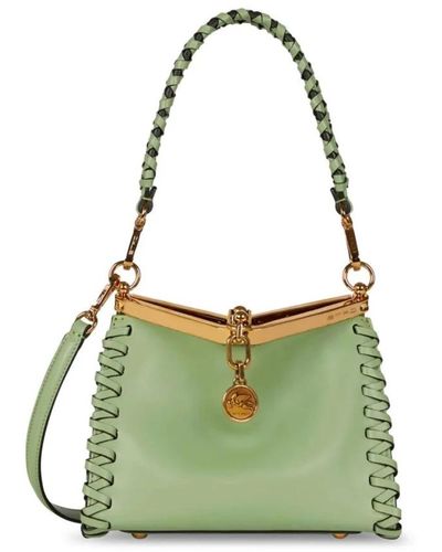 Etro Shoulder Bags - Green