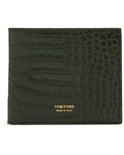 Tom Ford Wallets & cardholders - Grün