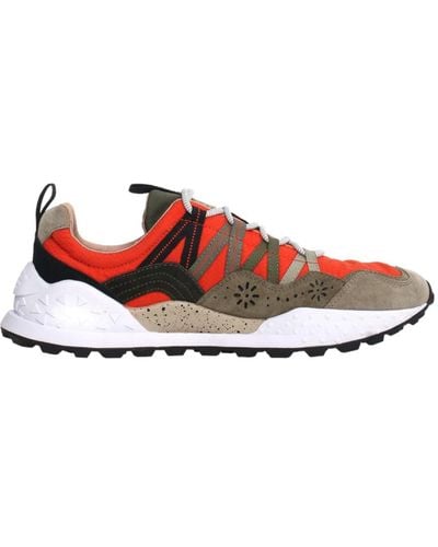 Flower Mountain Trainers - Red