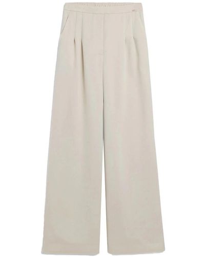 Cinque Wide Trousers - Natural