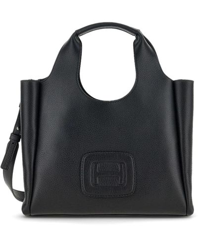 Hogan Shoulder Bags - Black