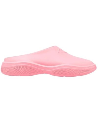 Prada Flip Flops & Sliders - Pink