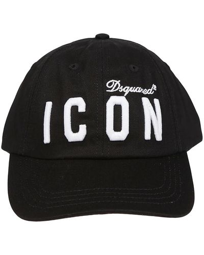 DSquared² Icon baseball cap - Schwarz
