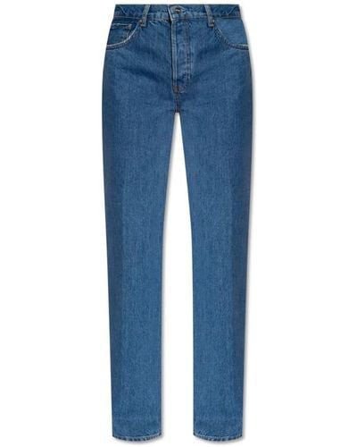 Anine Bing Weite schlaghose jeans - Blau
