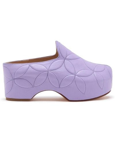 Maliparmi Shoes > flats > clogs - Violet