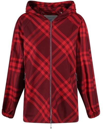 Burberry Light Jackets - Red