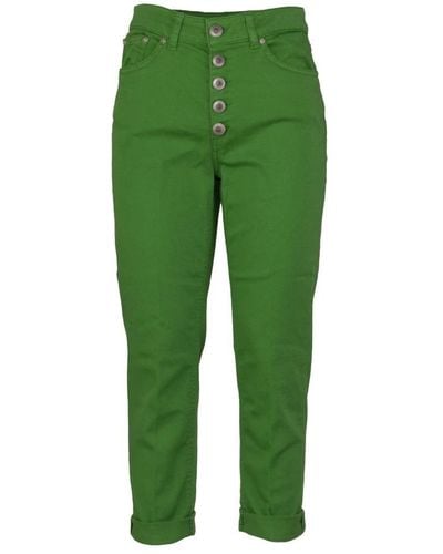 Dondup Cropped Jeans - Green
