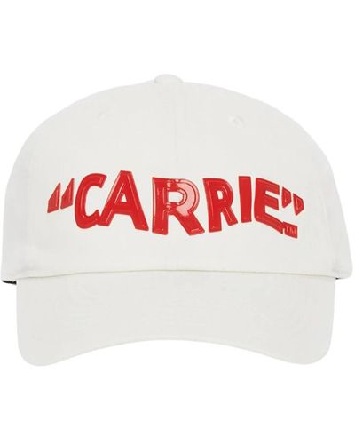 JW Anderson Cappello carrie baseball - Bianco