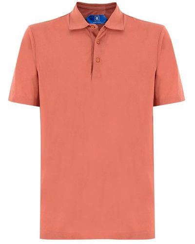 Kiton Polo shirts - Pink