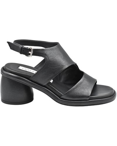Ernesto Dolani Shoes > sandals > high heel sandals - Noir