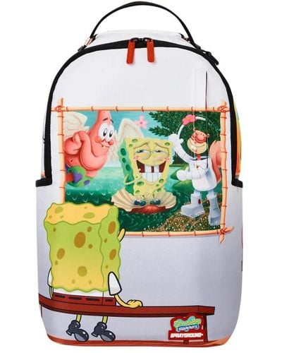 Sprayground Spongebob museum rucksack - stilvoll und funktional - Mehrfarbig