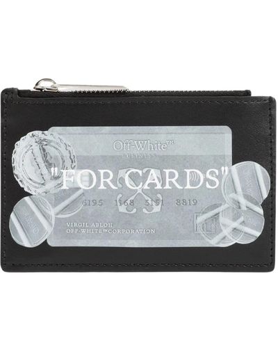 Off-White c/o Virgil Abloh Accessories > wallets & cardholders - Métallisé