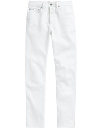 Polo Ralph Lauren Jeans slim fit bianchi - Bianco