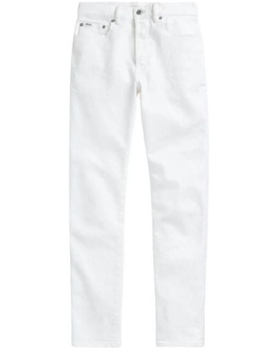 Polo Ralph Lauren Jeans > slim-fit jeans - Blanc