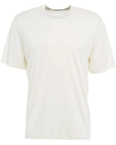 STEFAN BRANDT T-shirt mit rundhalsausschnitt und kurzen ärmeln - Weiß
