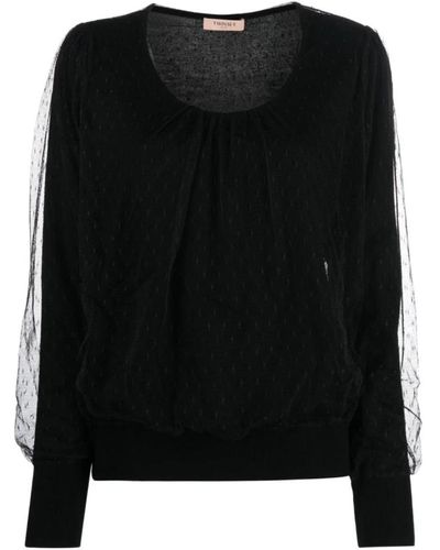 Twin Set Blouses & shirts > blouses - Noir