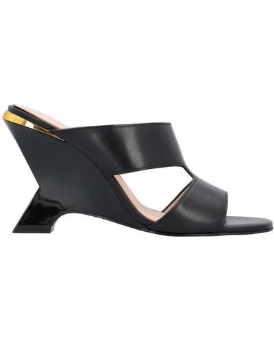 Pinko Shoes > heels > heeled mules - Noir
