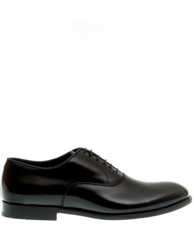 Doucal's Laced Shoes - Black