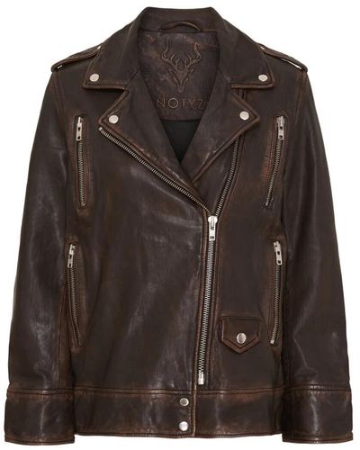 Notyz Jackets > leather jackets - Marron