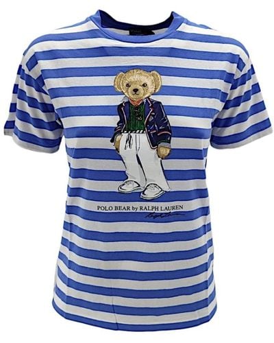 Ralph Lauren Camisetas y polos blancos - Azul