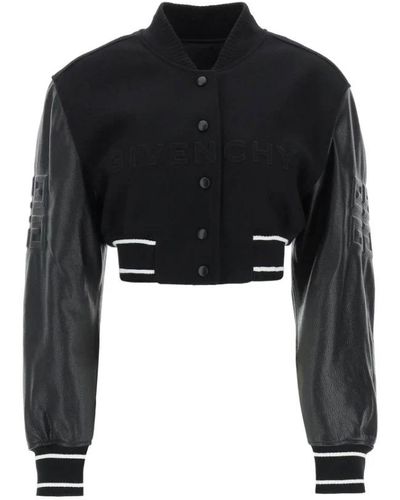 Givenchy Bomber Jackets - Black