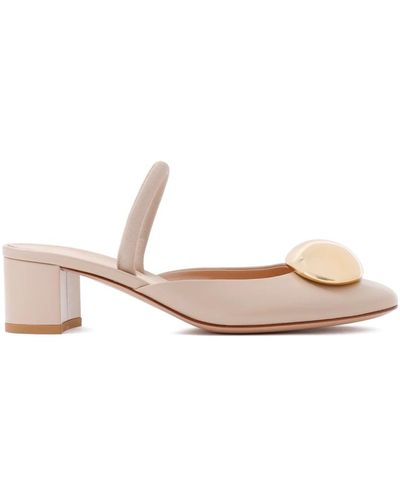 Gianvito Rossi Heeled Mules - Pink