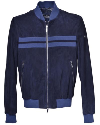 Baldinini Jackets > leather jackets - Bleu