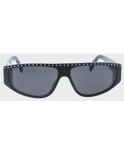 Celine Stilvolle sonnenbrille schwarzer rahmen - Blau