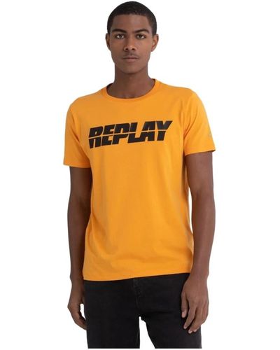 Replay T-Shirts - Orange