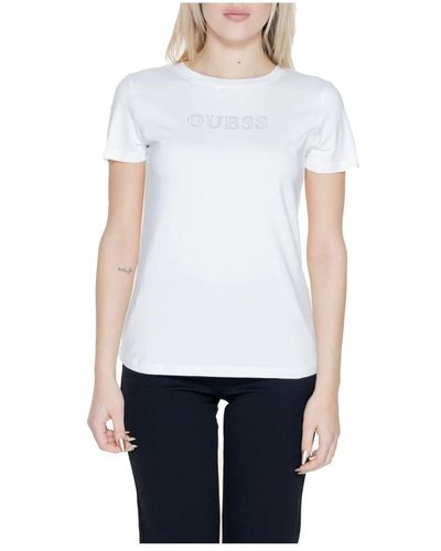 Guess T-shirt frühling/sommer kollektion - Weiß