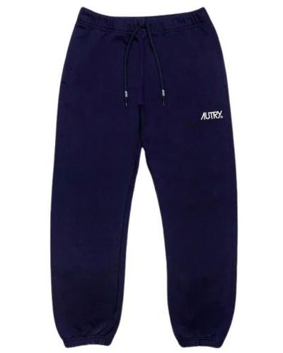 Autry Trousers > sweatpants - Bleu